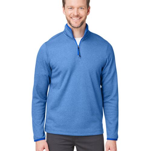 Men's Venture Heathered Stripe Quarter-Zip Thumbnail
