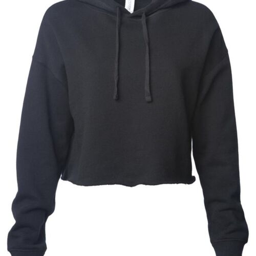 Women’s Lightweight Crop Hooded Sweatshirt Thumbnail